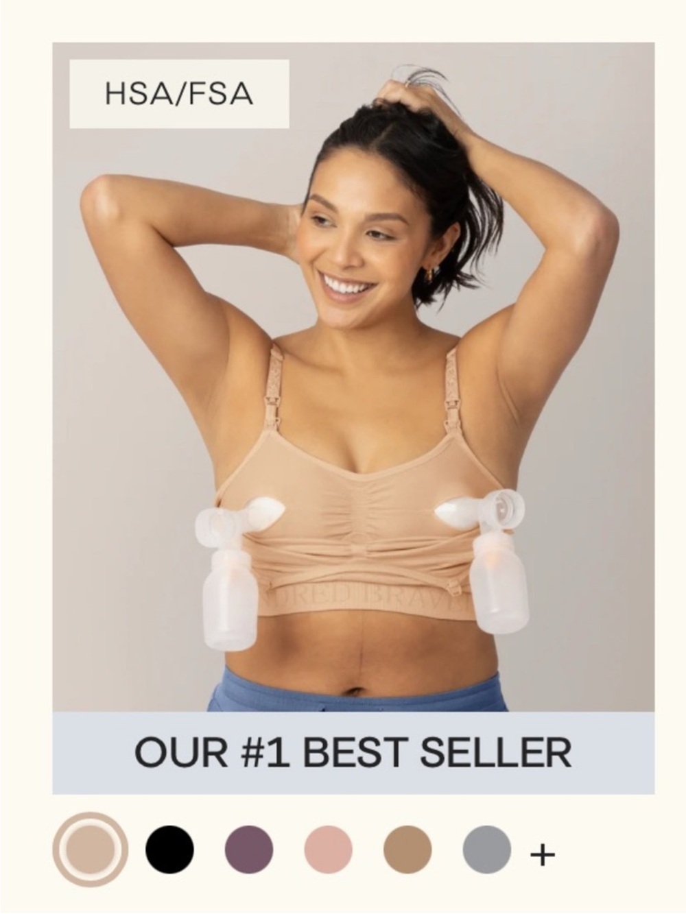 Kindred Bravely Hands-Free Pumping/nursing Bras